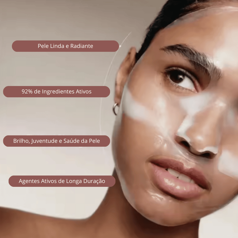 BiocollagenPlus Pro | Máscara Absorvível de Colágeno + Ativos do Botox