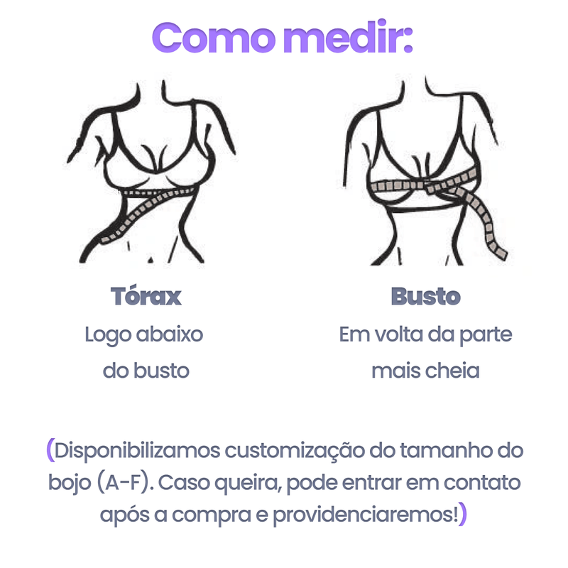 Sutiã Sync Confort - Sustentação Perfeita | Sem Alças