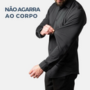 Camisa Flexível Comfort Seda Gelo | Anti Amassado