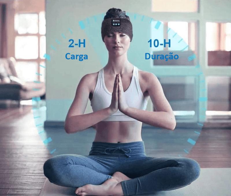 Fones de Ouvido Bandana Bluetooth - Pod Sleep