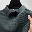Camisa Polo Masculina Seda Peruana - Tecnologia Respirável