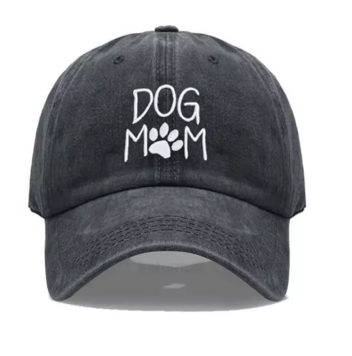 Boné de Beisebol Mamãe de Cachorro | Bordado 100% Algodão