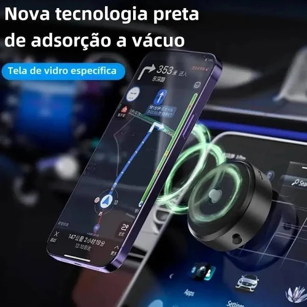 Suporte Magnético Automotivo | Ultra Estável