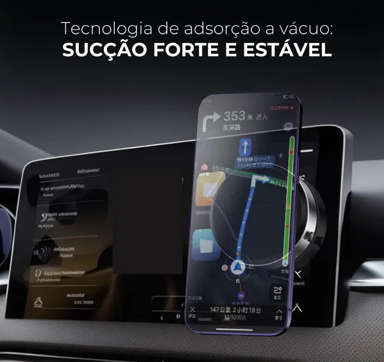 Suporte Magnético Automotivo | Ultra Estável