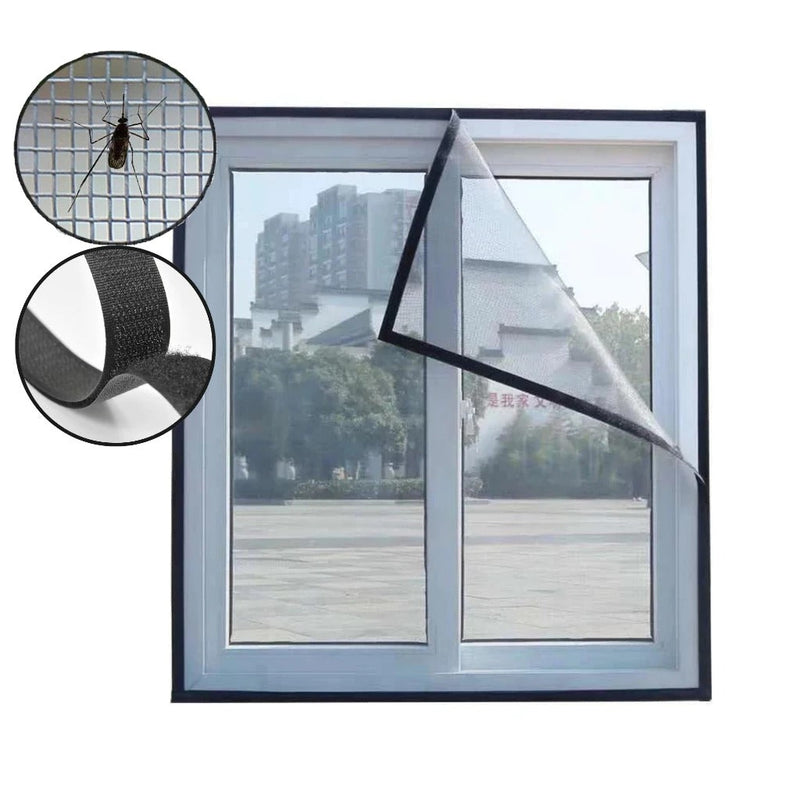 Tela Mosquiteira | Com Velcro Removível para Janelas | Livre dos Insetos